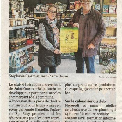 Article le maine libre du 05 mars 2025