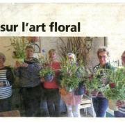 Article le petite courrier du 05 juillet 2024 art floral