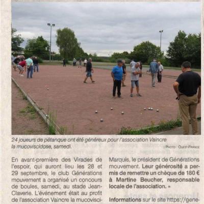 Boules virades 2026