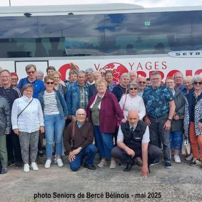 Photo seniors de berce belinois mai 2025